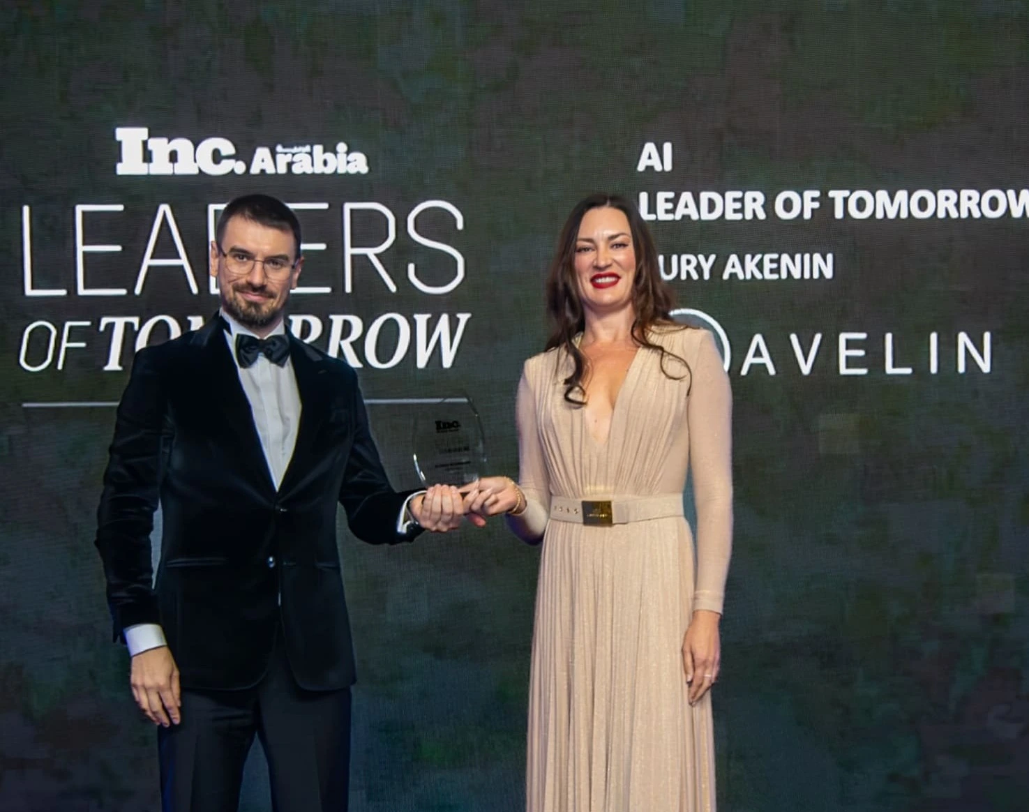 AVELIN AI Receives the Award in the AI Category at Inc. Arabia's Leaders of Tomorrow Awards Dubai 2026 image 2